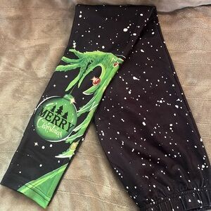 Christmas Tree Black Leggings